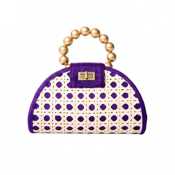 NEW SOLI & SUN women´s statement evening handbag in...